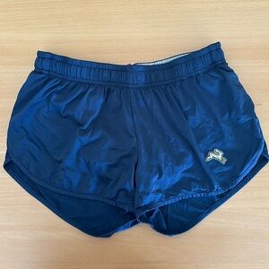 Navy Tracksmith Twilight Split Shorts